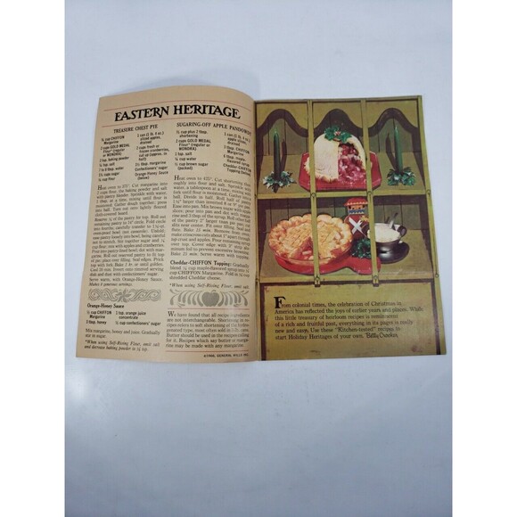 Betty Crocker's Holiday Heritage Cook Booklet 1966 General Mills Recipes Vintage - Picture 4 of 10